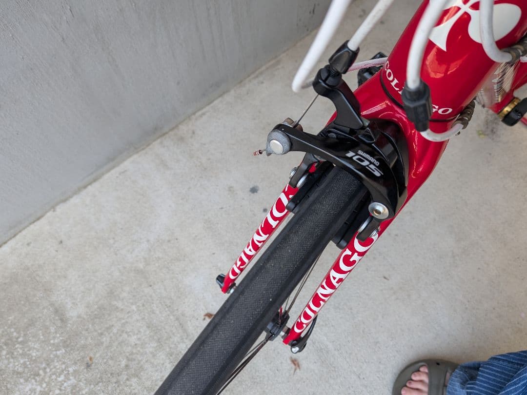 COLNAGO ロードバイク レッド 700C Shimano 105