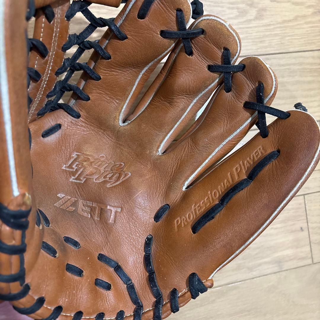ZETT 軟式 外野用 即戦力 型付き 良型 人気カラー