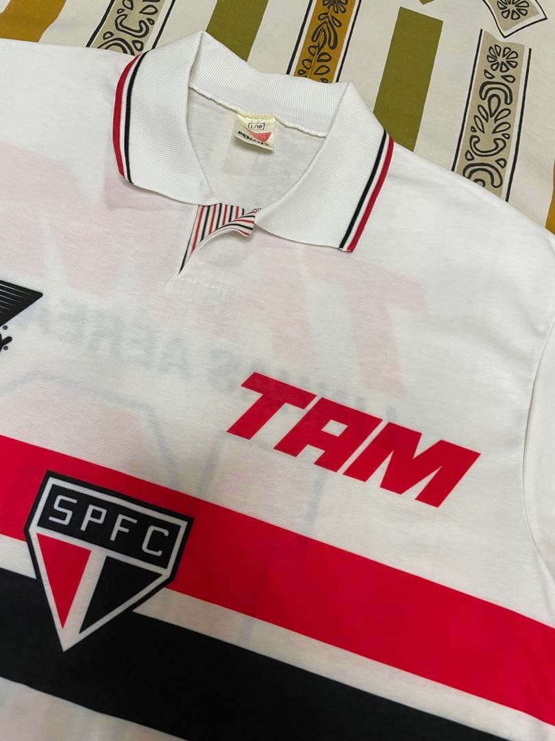 ブラジル製サンパウロFC◼️90sビンテージ・サッカー・ゲーム・シャツ