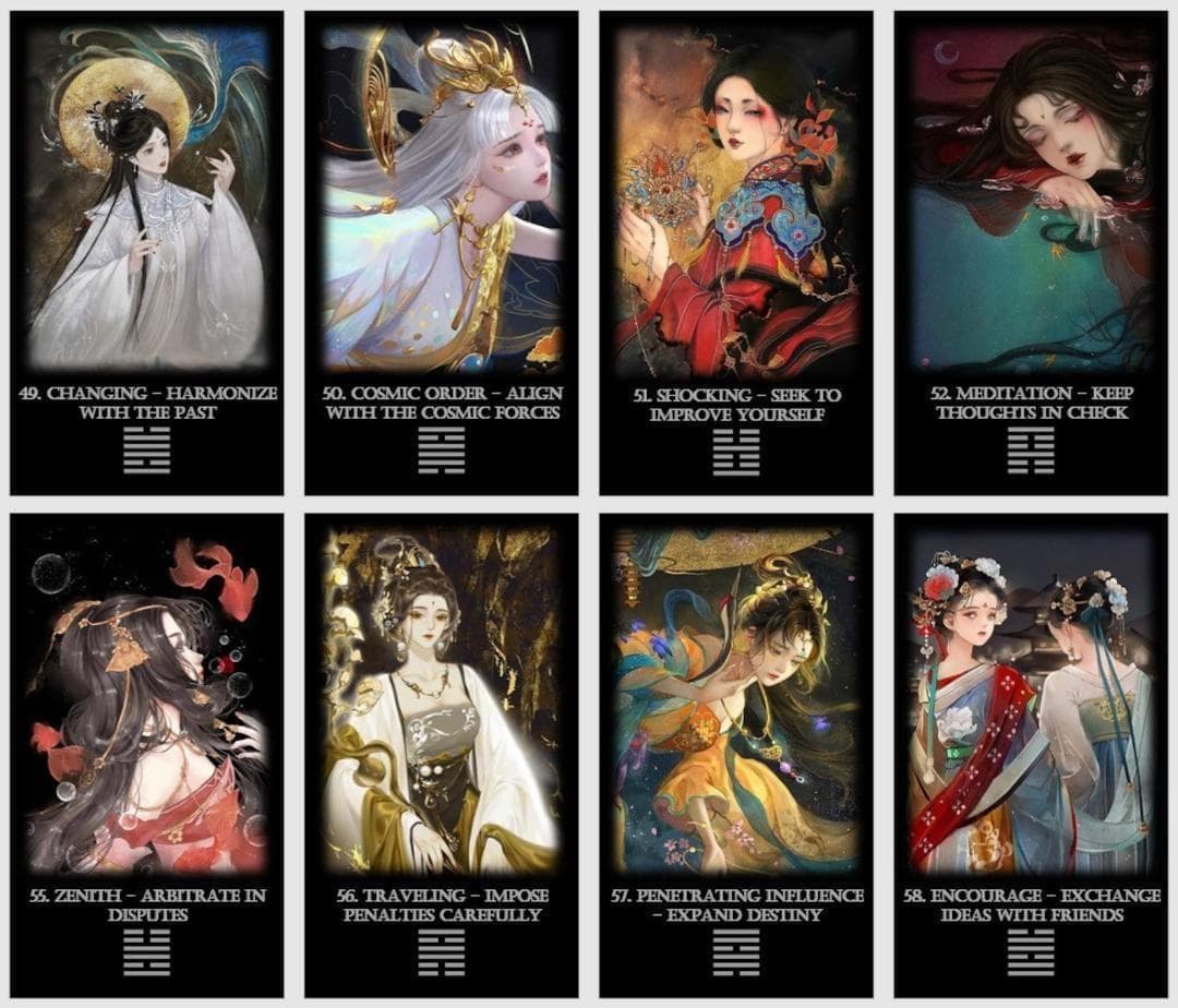 【訳あり特価】正規品イーチンカード✨ I Ching oracle 易経カード