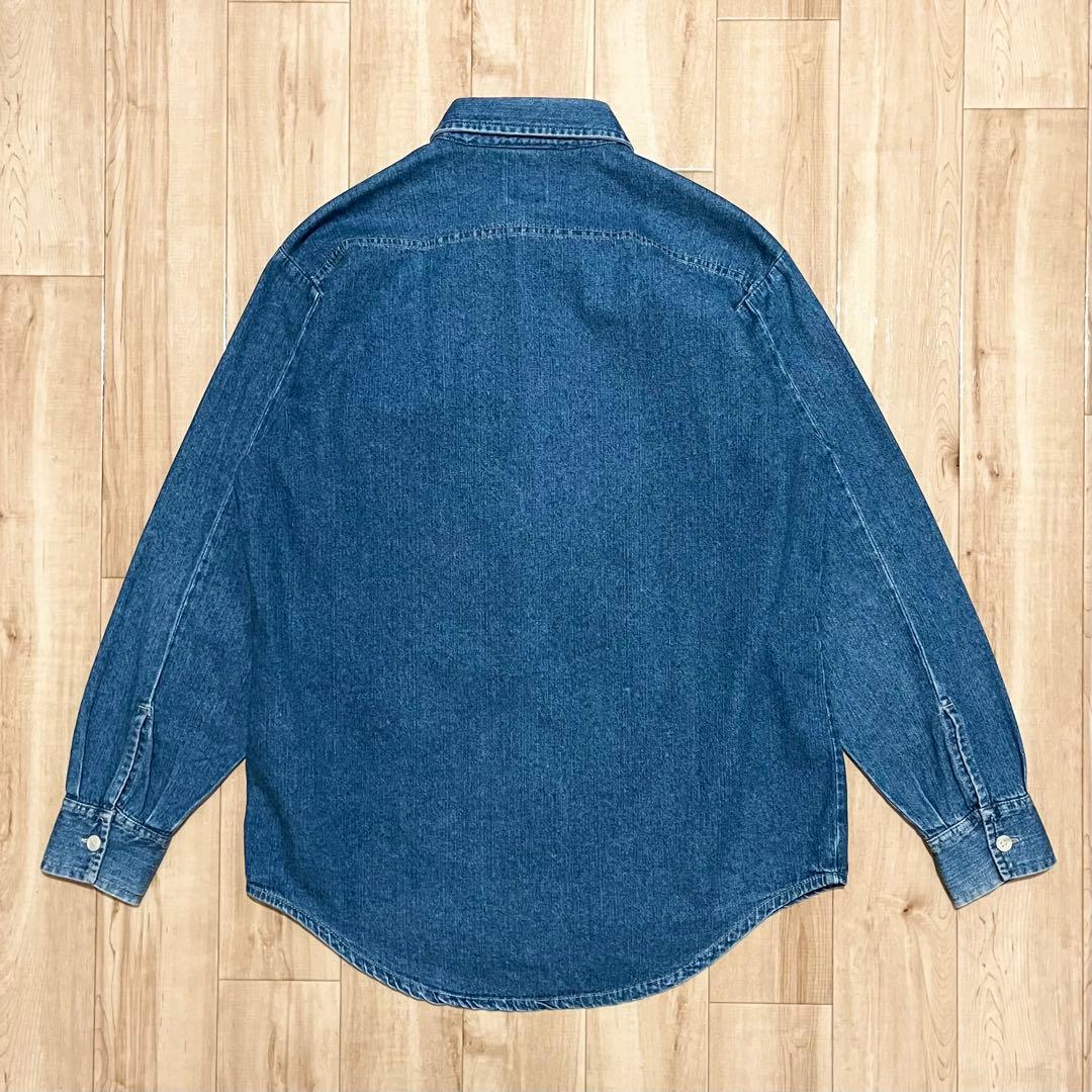 激レア！1990’s OLD STUSSY “WORK GEAR”デニムシャツ