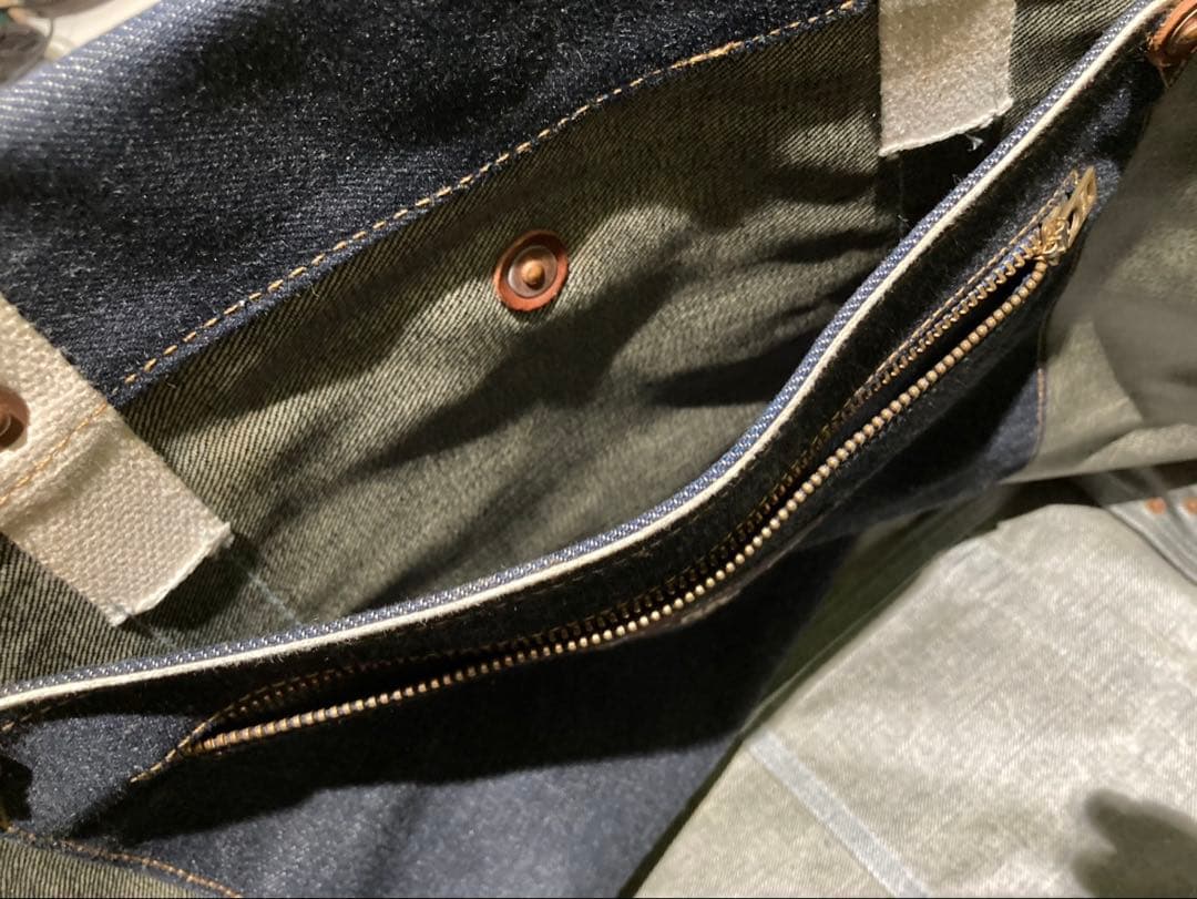 RRL ダブルアールエル デニムトートバッグ