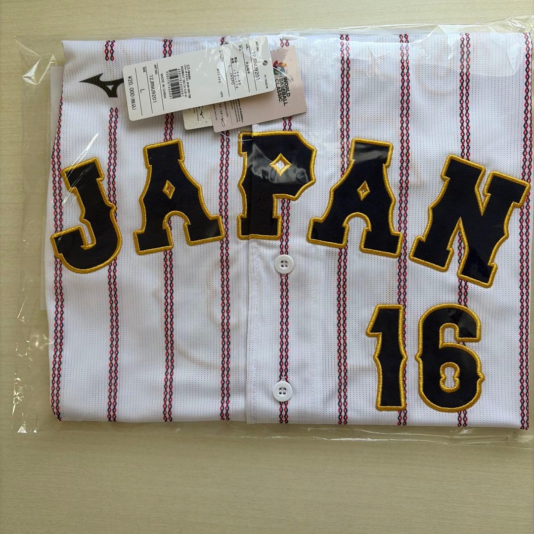 2026 WBCオフィシャル　16 大谷翔平　ユニフォーム ホーム ビジター