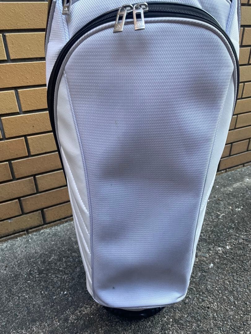 【-1000円値下げ中】早い者勝ちadidasキャディバッグ送料込／即郵送可能