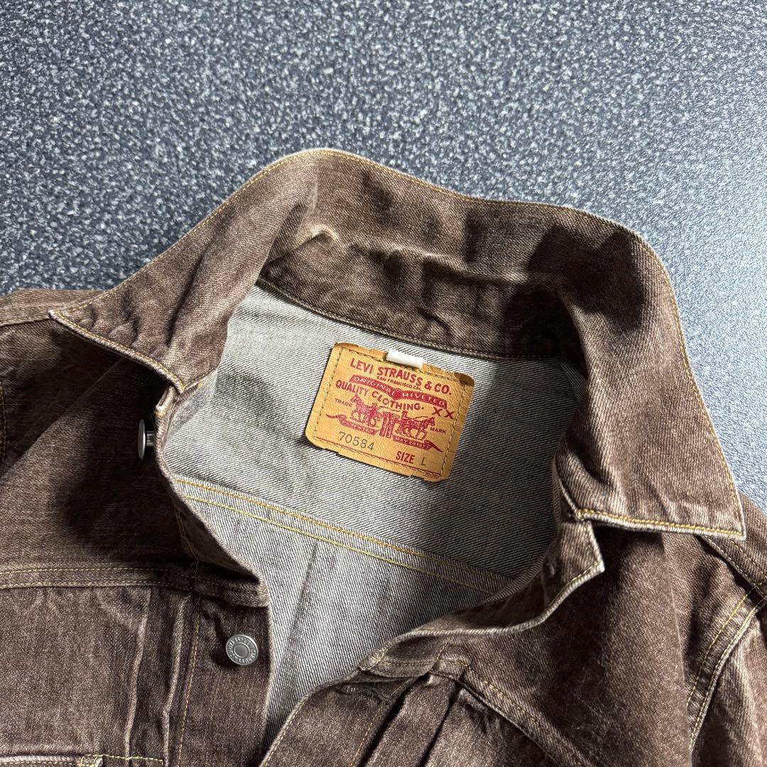 Levi’s 70584 2nd Trucker Jacket \"brown\"