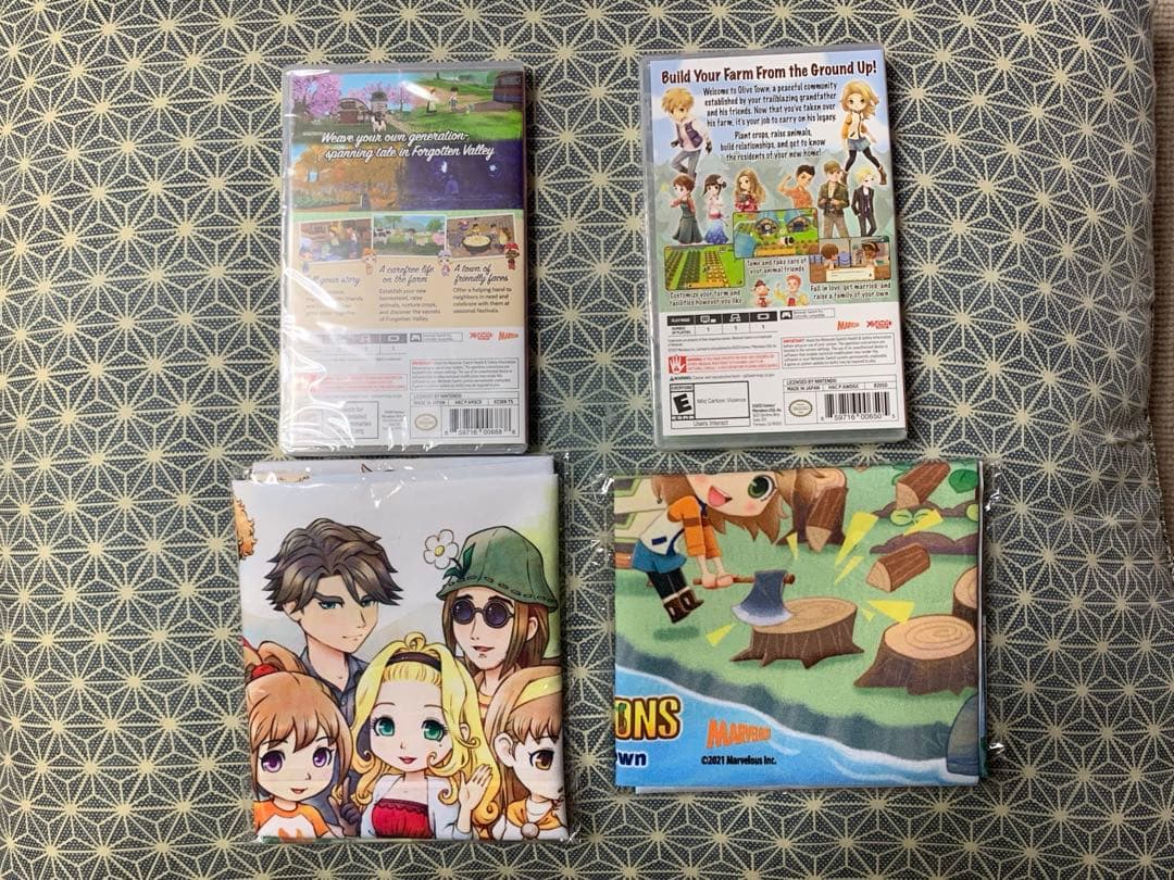 『新品未開封』　牧場物語　Switch　ソフト　2点　購入特典【海外版・北米版】