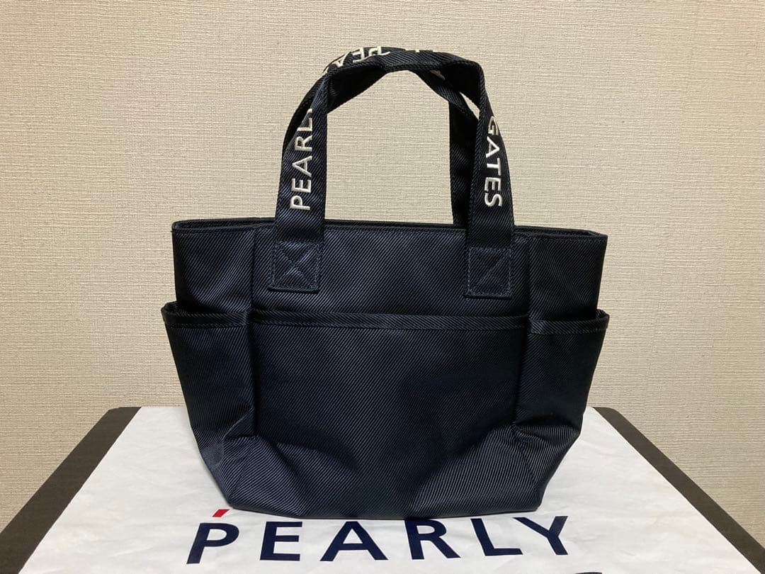 パーリーゲイツ　カートバッグ　定番モデル　ネイビー