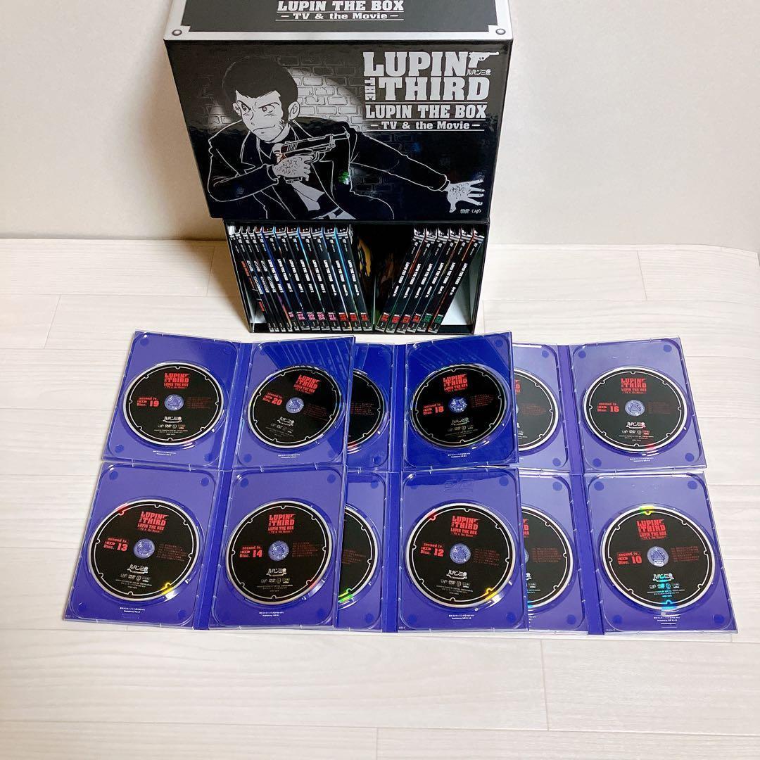 【美品】LUPIN THE BOX - TV ＆ the Movie - DVD