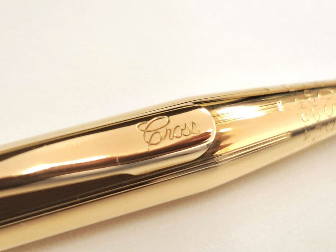 超美品　Cross　クロス　ボールペン　クラシックセンチュリー　18KT　金張り