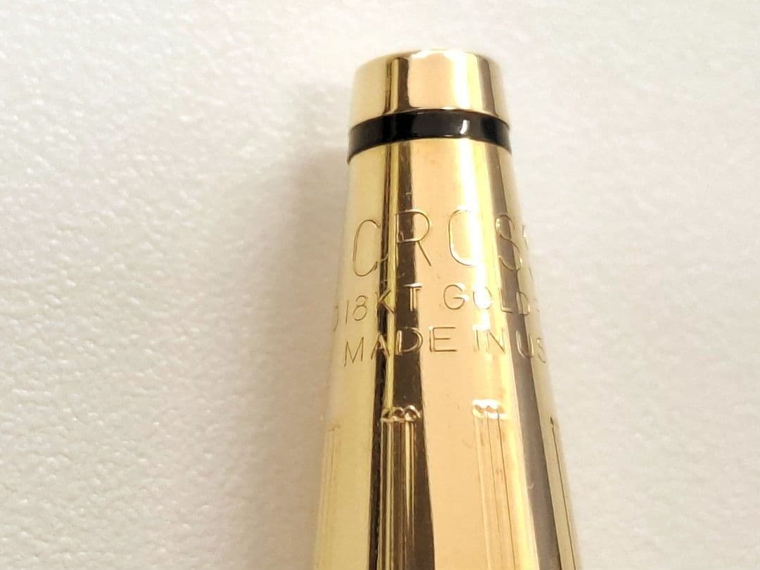 超美品　Cross　クロス　ボールペン　クラシックセンチュリー　18KT　金張り
