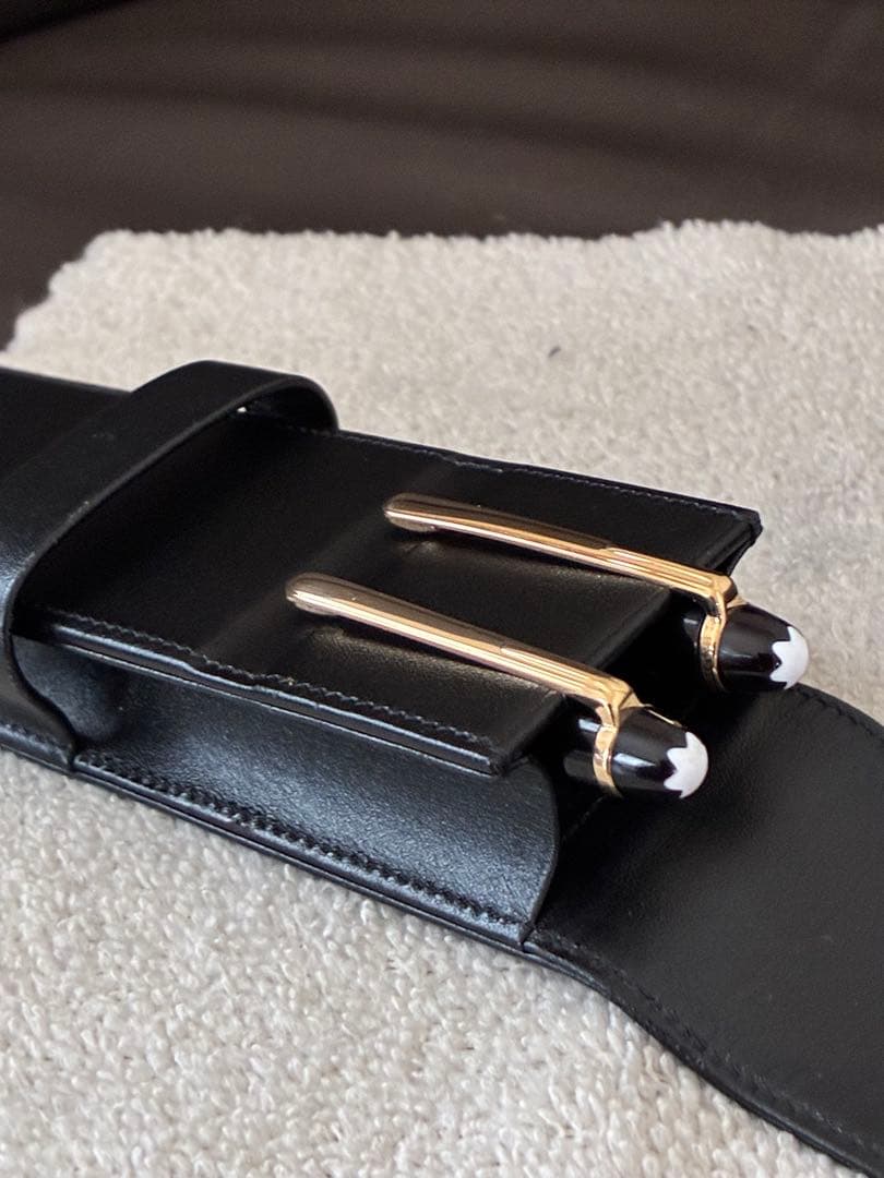 ◾️MONT BLANC SIENA◾️モンブラン シエナ◾️2本差し ペンケース◾️