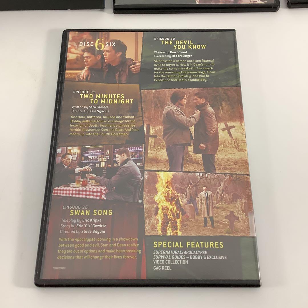 海外版DVD　スーパーナチュラル 第5シーズン　　　　　　　　　　3FDS