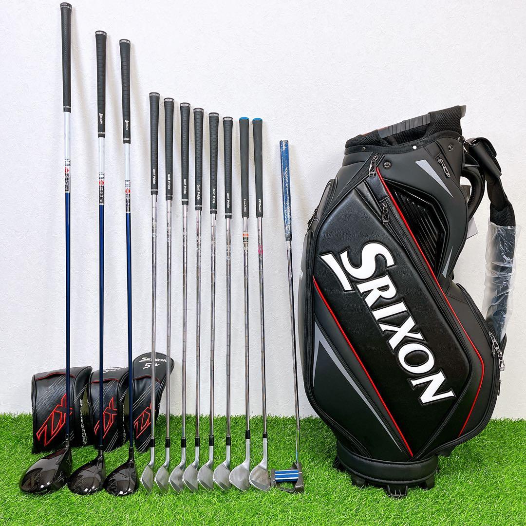 キャディバッグ新品　SRIXON ZX5 スリクソン　メンズゴルフクラブセット
