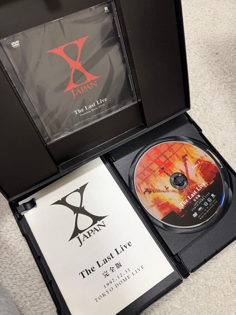 X JAPAN The Last Live DVD 初回限定版