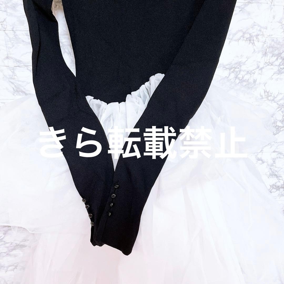 Bibiy. DELPHINE TULLE DRESS ビビィ