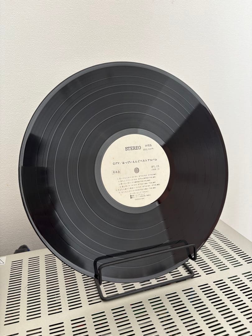 【大特価】はっぴいえんど CITY ベストアルバム 見本盤 白ラベル LP
