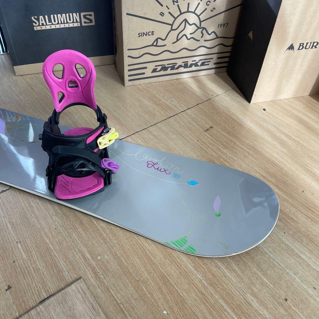 BURTON　バートン　希少130代　バインディング付　スノーボードセット