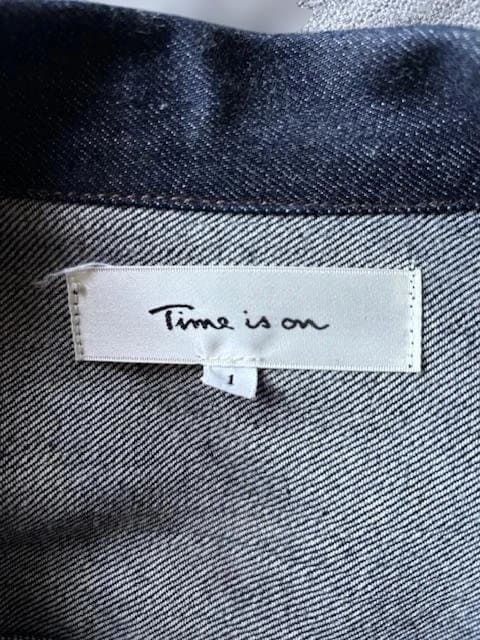 time is on　タイムイズオン　デニムジャケット　インディゴ