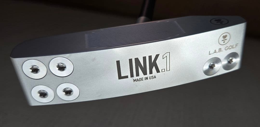 【美品】L.A.B. GOLF LINK.1 パター ヘッドカバー付き
