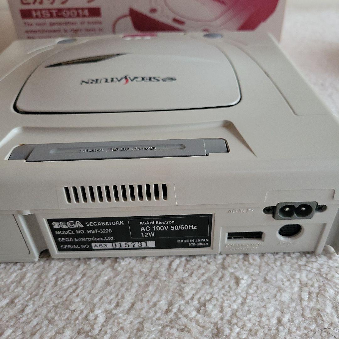 今月末までsale・ソフト4点付き☆セガサターンHST-0014ゲーム器