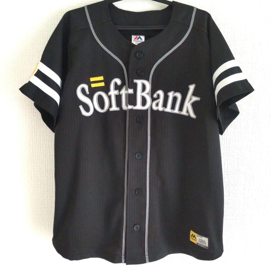 SoftBank Hawks 柳田悠岐 レプリカ ユニフォーム S　ビジター