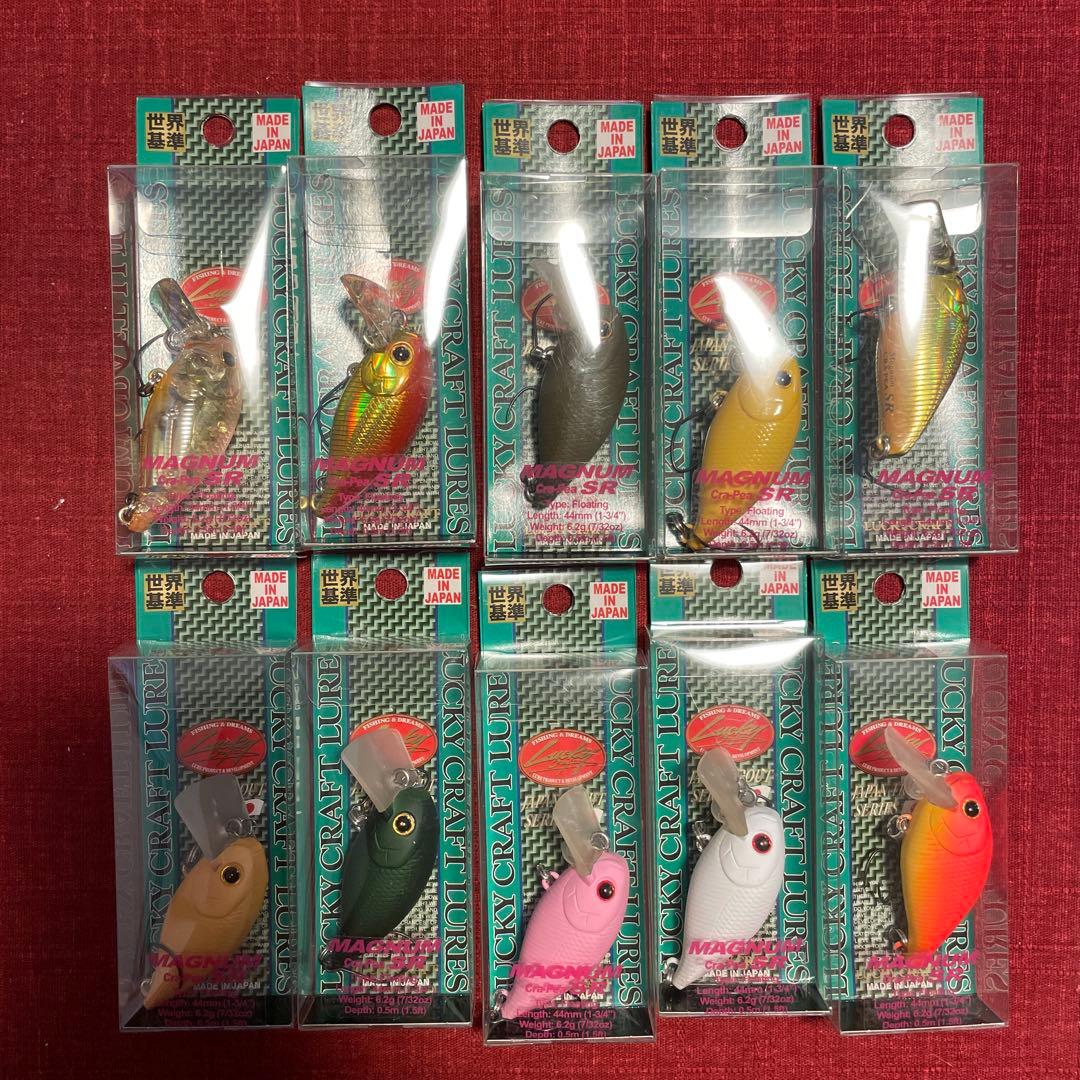 gori　ラッキークラフト マグナムクラピーSR 10個セット