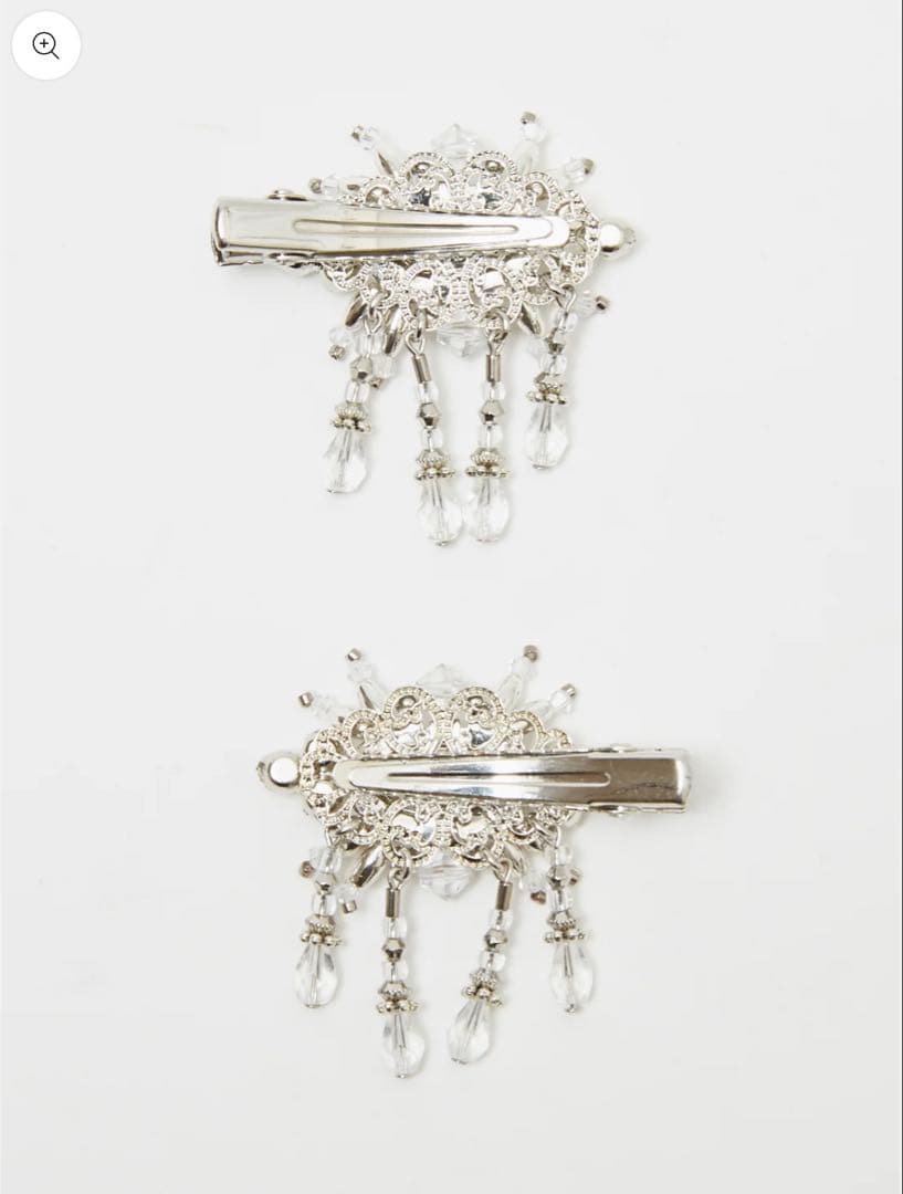 tanakadaisuke crystal hair clip ヘアクリップ