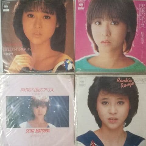 松田聖子シングルレコード21枚