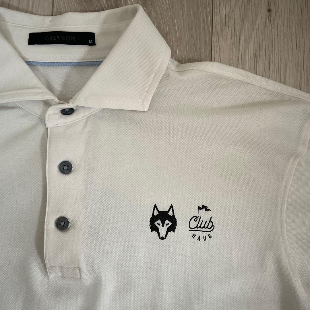 メンズウェア GREYSON x CLUBHAUS Omaha Polo - White M