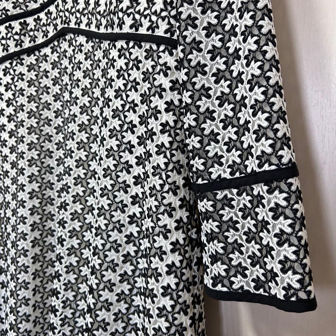 24AW♡グレースコンチネンタル レースロングワンピース 36 総柄
