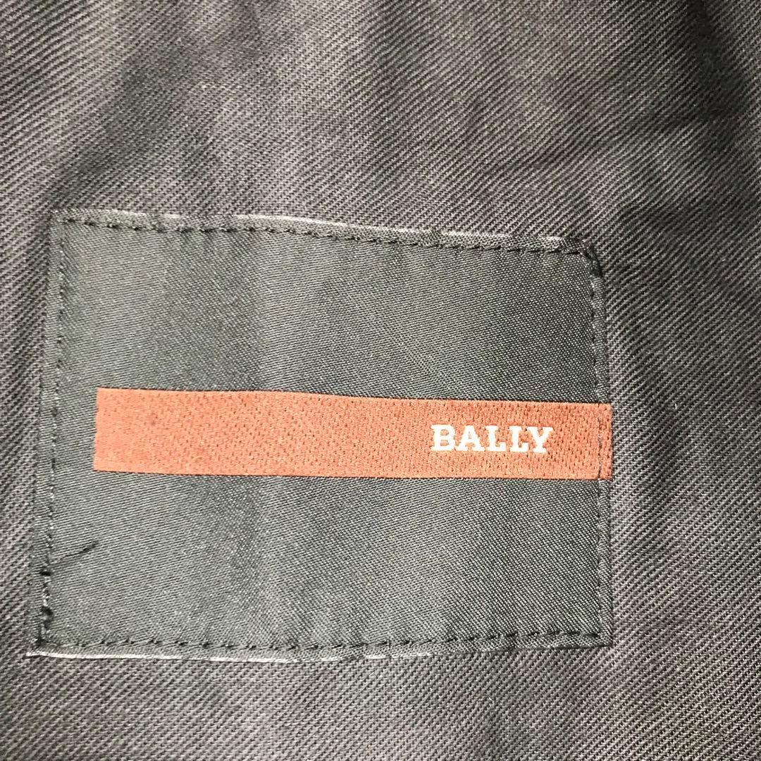 BALLY　ブルゾン　50　ブラウン　レザー　鹿革　ディアスキン