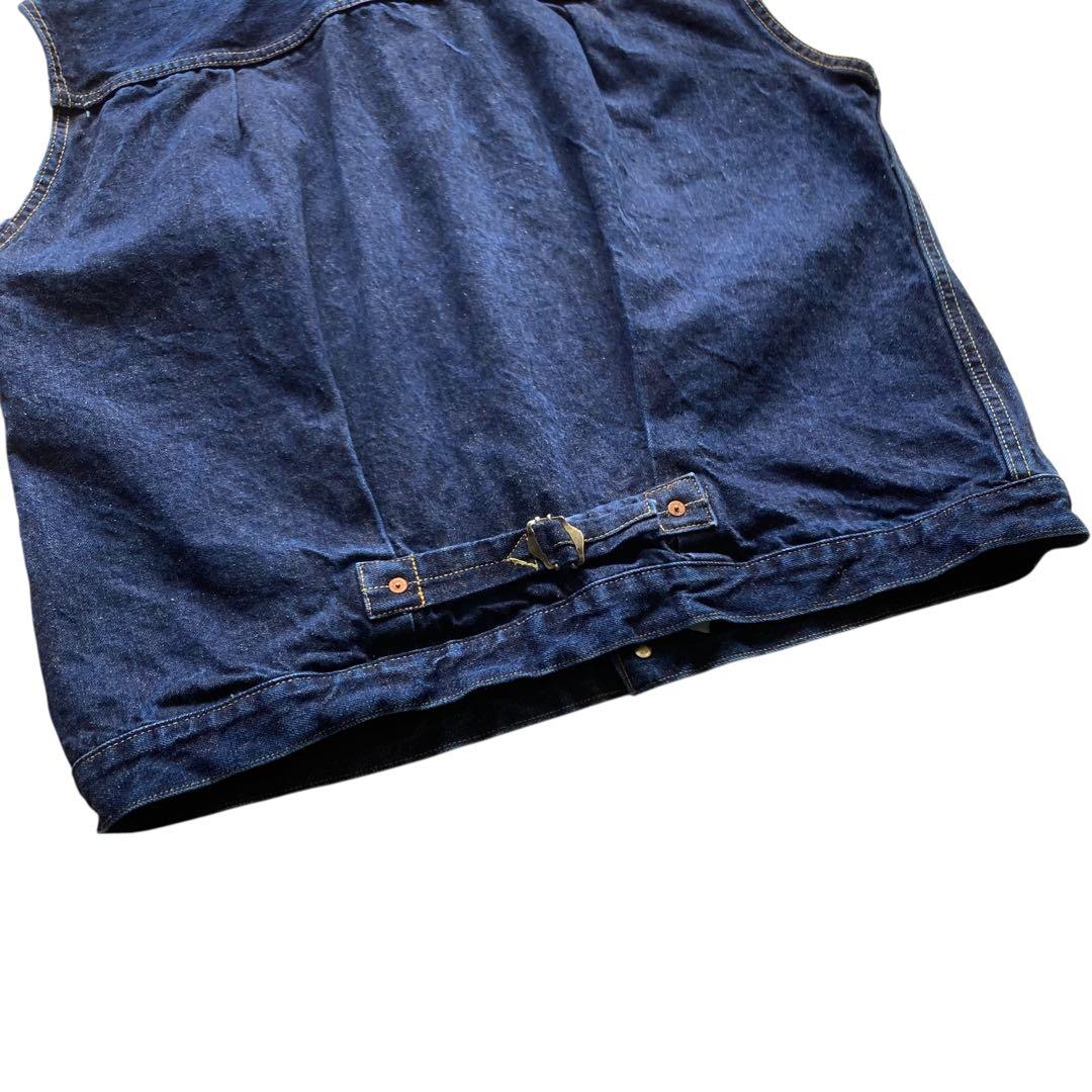 96年 US製 ヴィンテージ Levi's 1st デニムベスト バレンシア工場