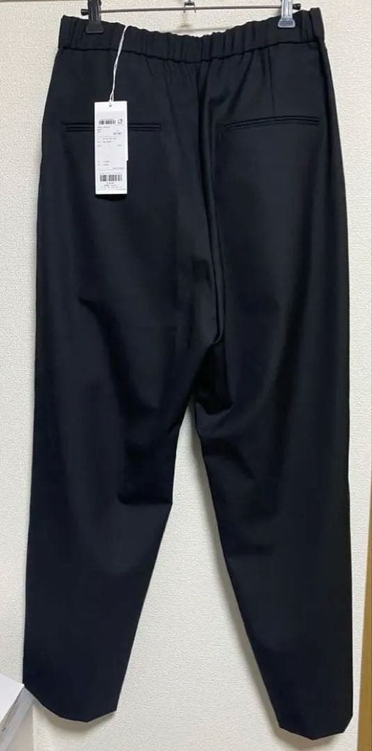 スーツ ATON WOOL TROPICAL TAPERED EASY PANTS
