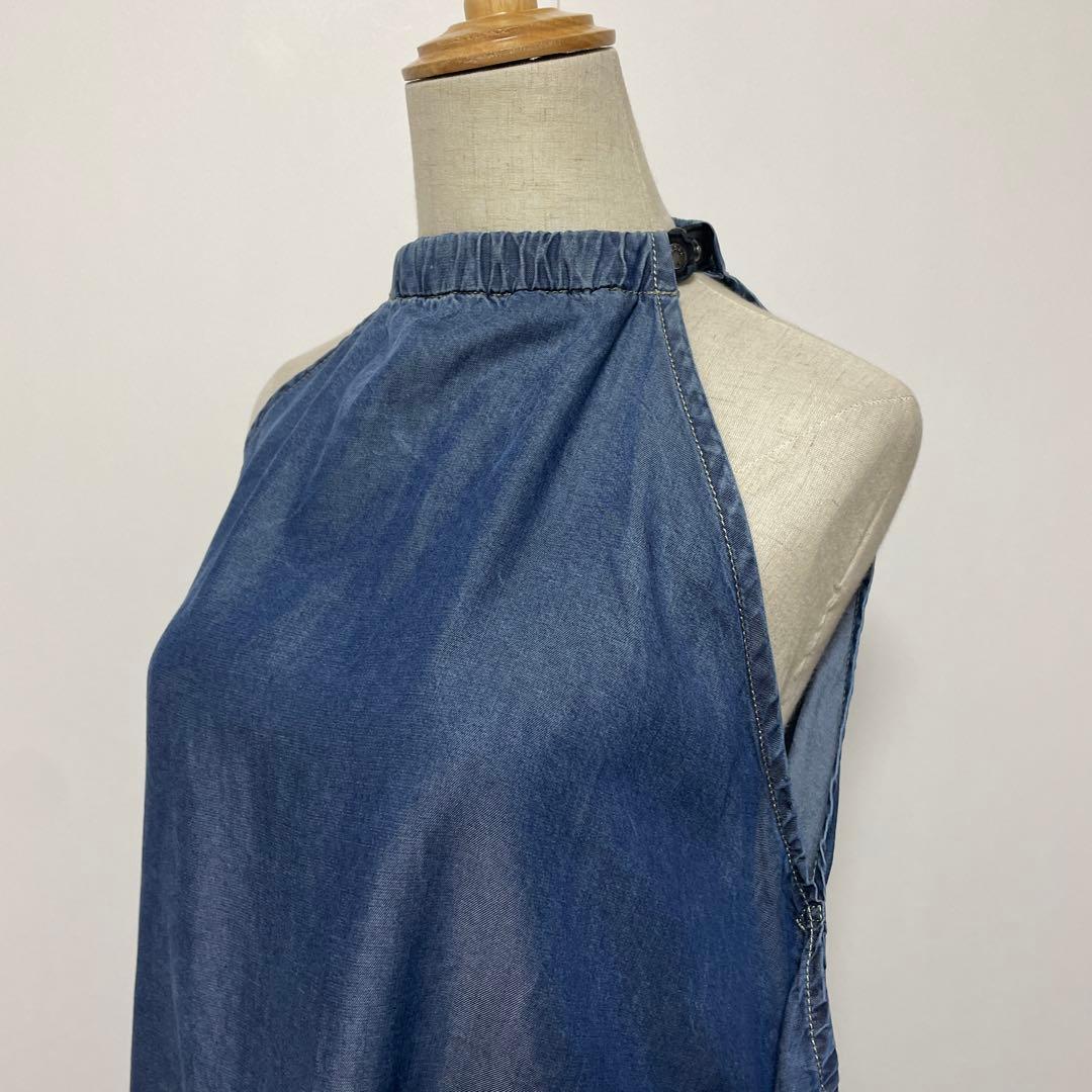 未使用 DIESEL ディーゼル ノースリーブ ワンピース Mサイズ