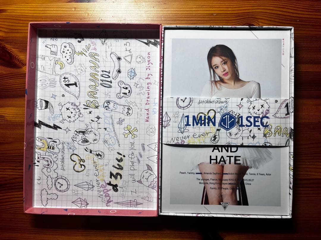 K-POP・アジア T-ara Jiyeon mini album Never Ever