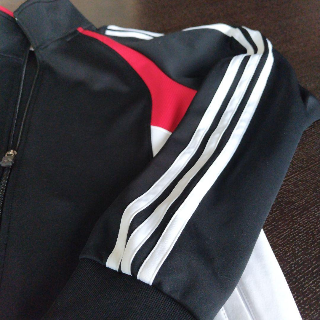 adidasトラックジャージ ジャケット サンプル品 非売品 ロゴなし希少M
