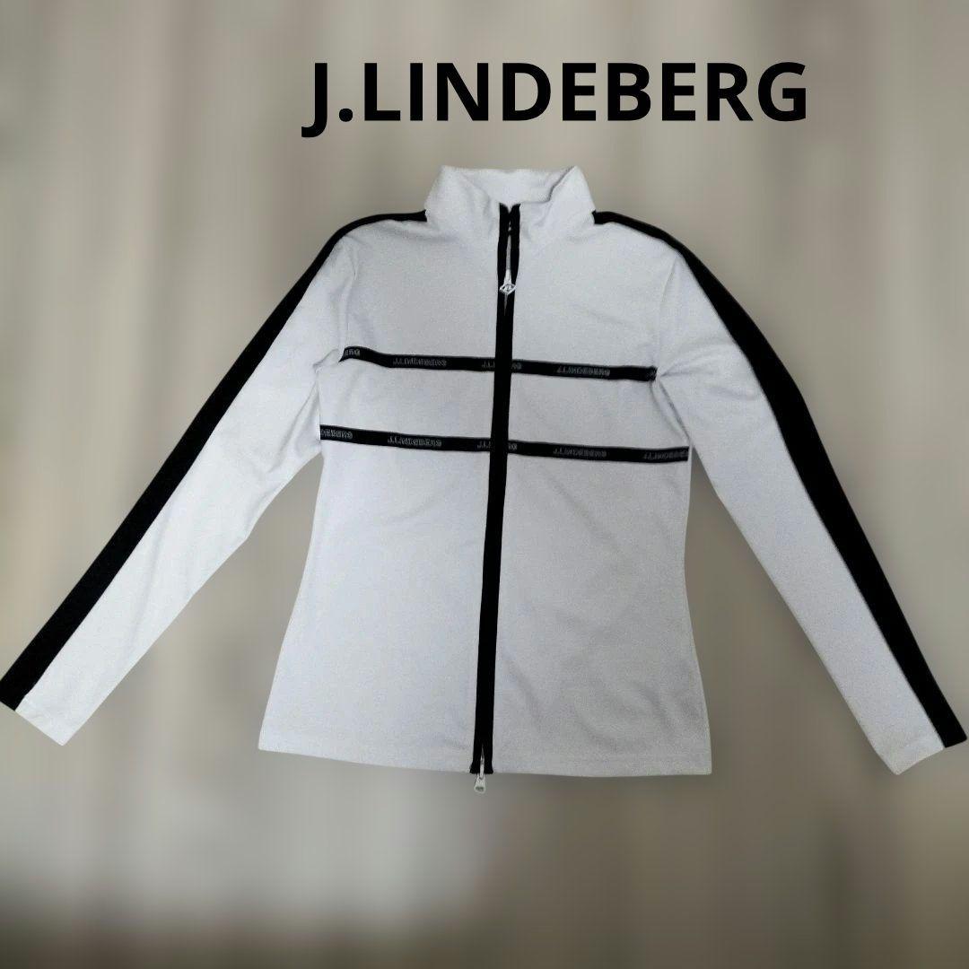 J.LINDEBERG ジェイリンドバーグ ジップアップジャケット 白 S
