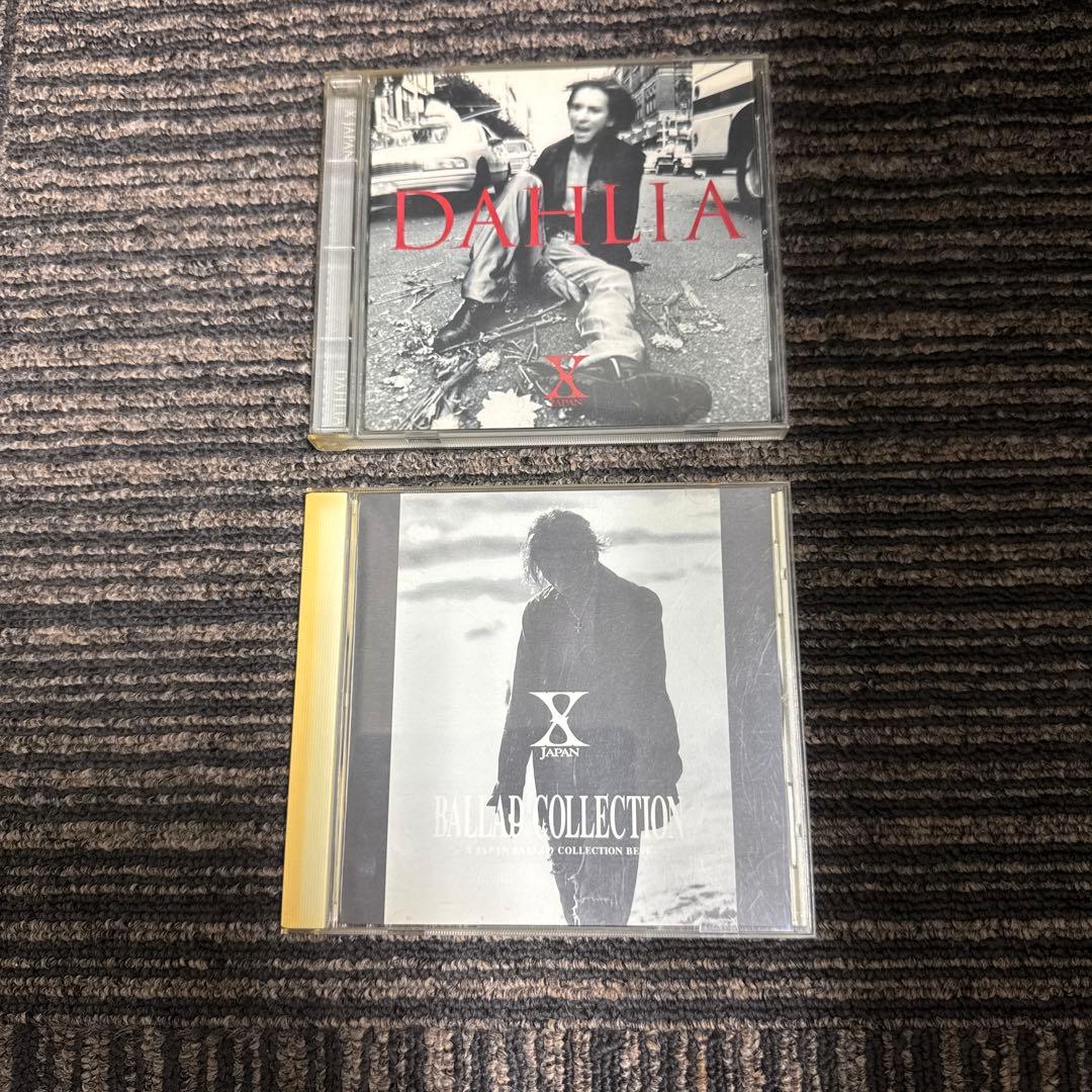 【まとめ売り】X JAPAN アルバム&シングルCD 10枚