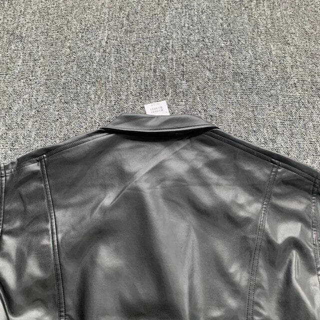 BEAMSブラックレザージャケット Sサイズ