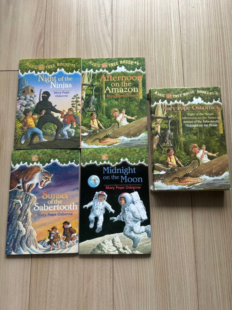 MAGIC TREE HOUSE BOOKS#1-12 3セット♪