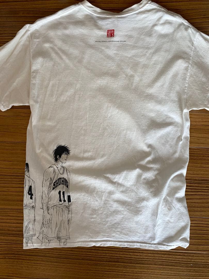 スラムダンク　白　Tシャツ　L あれから10日後 限定