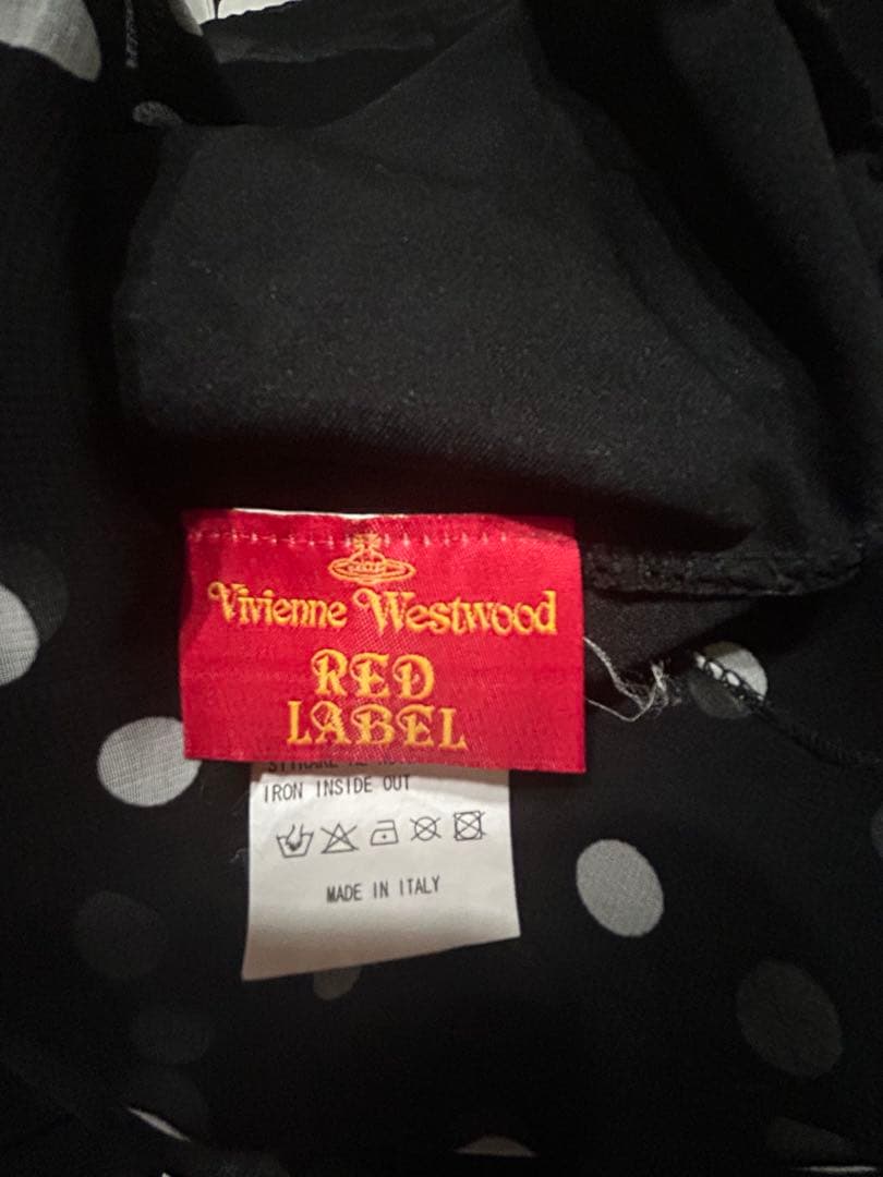vivienne westwood トップス 水玉模様の長袖シャツ
