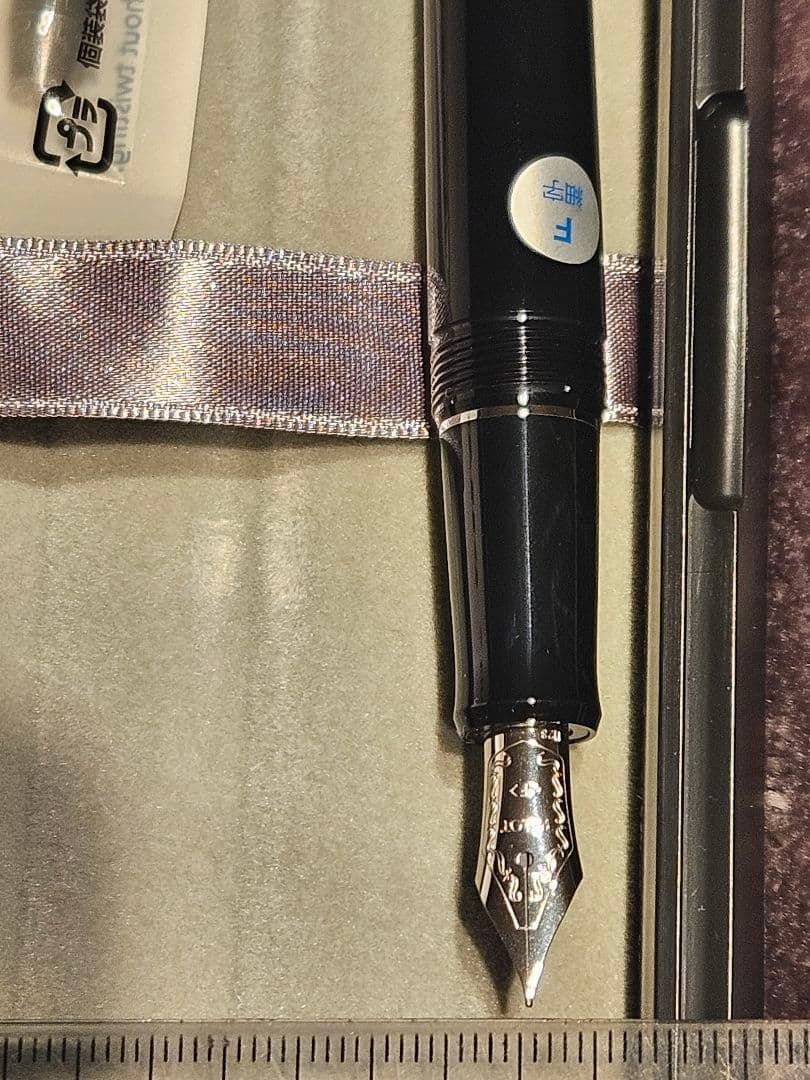PILOT 万年筆 黒色 Z-CR-GN　CUSTOM　NS