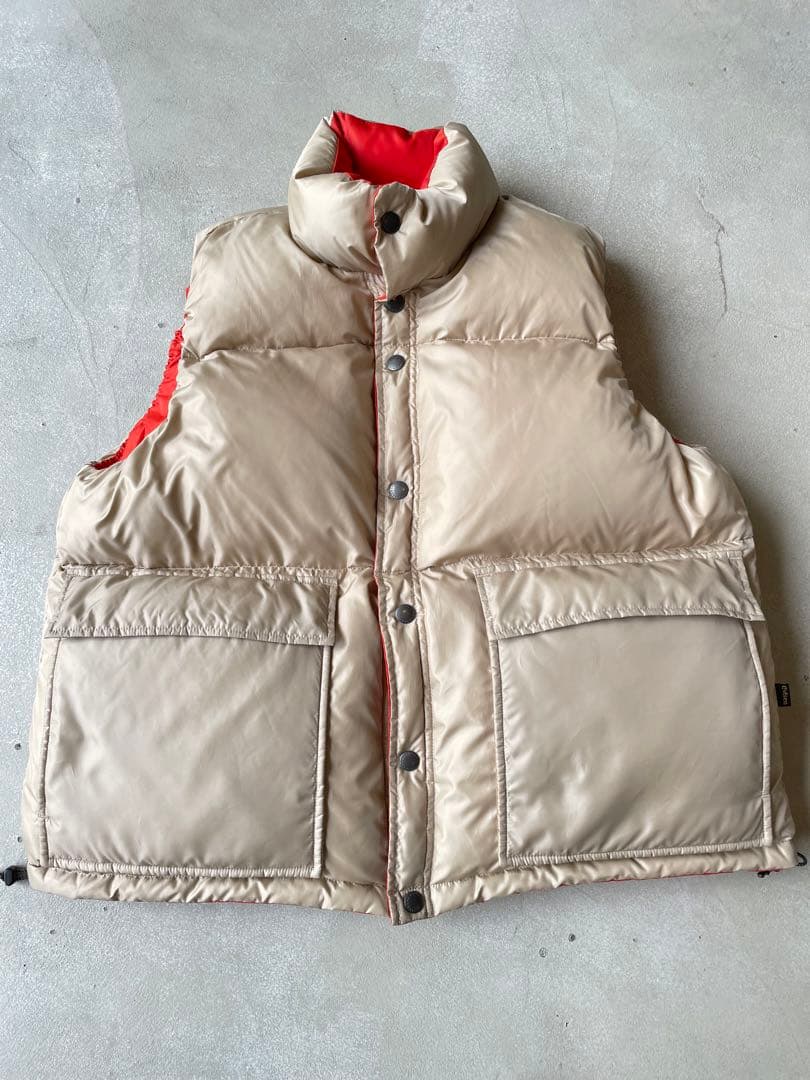 ジャケット・アウター EVISEN FUJI REVERSIBLE DOWN VEST Size-L
