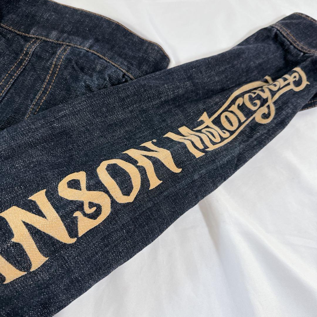 VANSON 刺繍 Gジャン デニム ジャケット バンソン