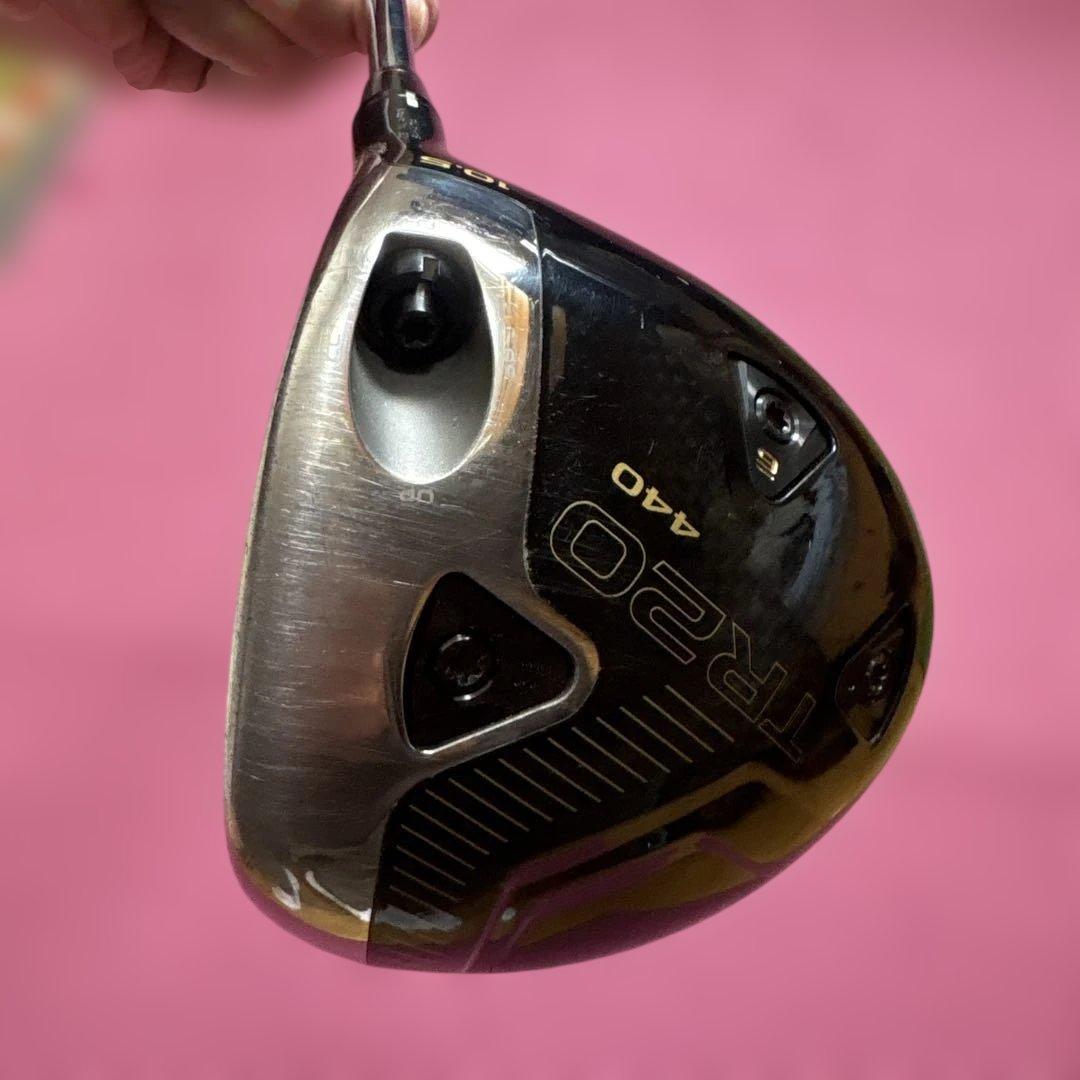 短尺　スチールシャフト　ドライバー　本間ゴルフ　TR20 440 10.5°
