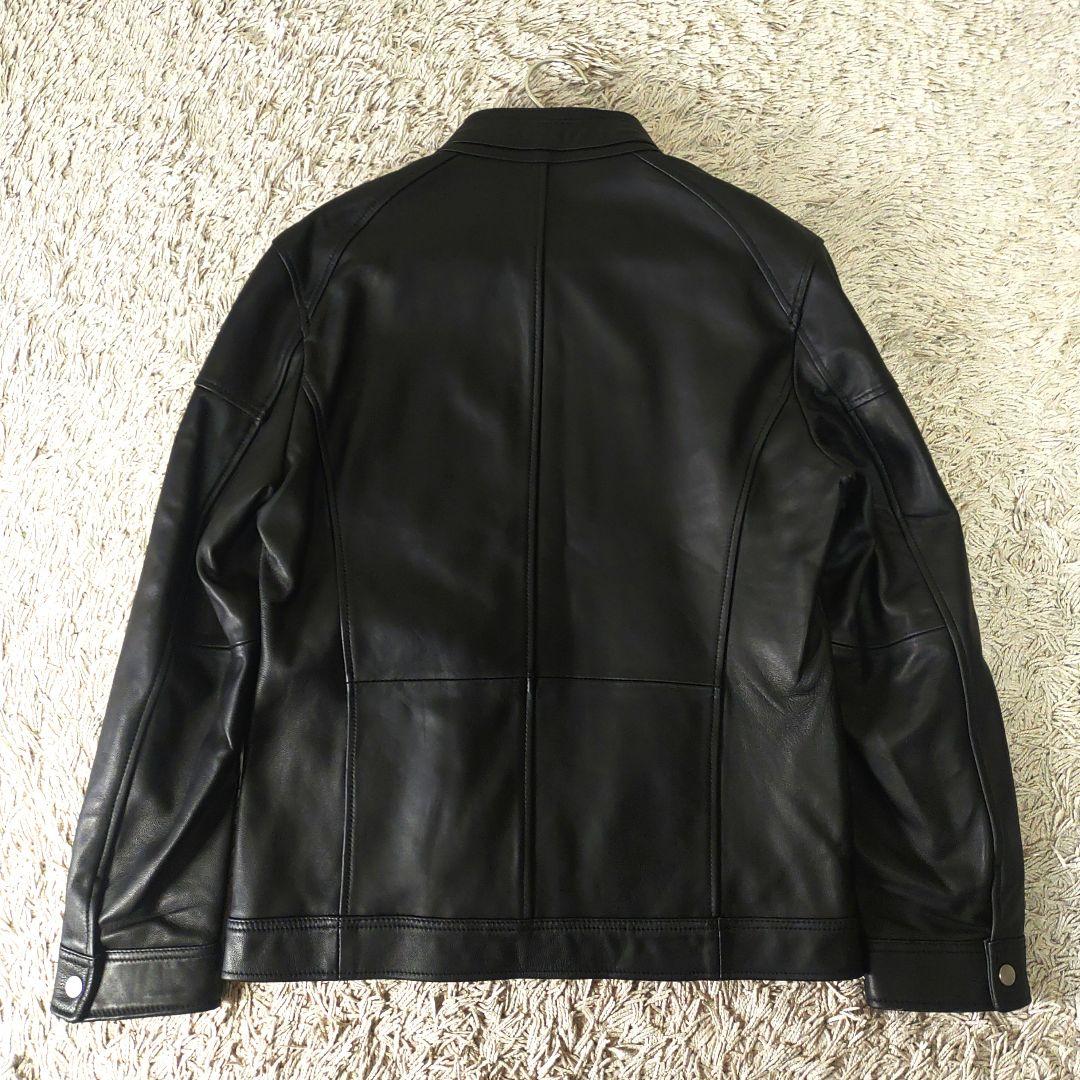 【美品】ラトルトラップ　レザージャケット　羊革　ラムレザー　ブラック　XL　LL