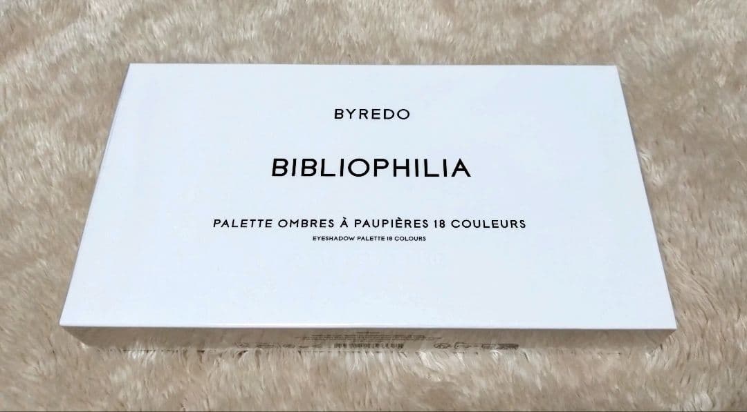 新品 未開封 BYREDO バイレード ビブリオフィリア アイシャドウパレット