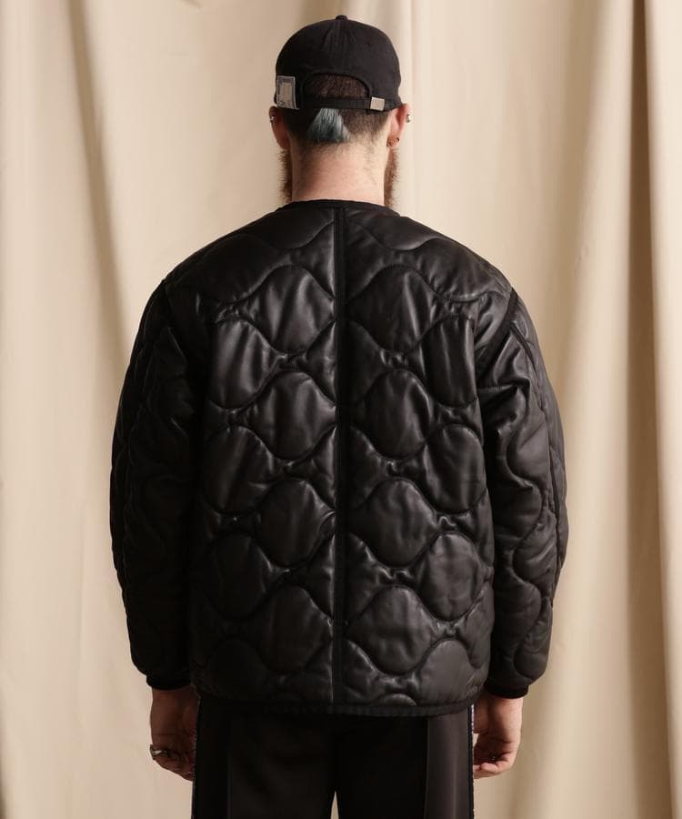 Schott キルティング ライナー レザージャケット