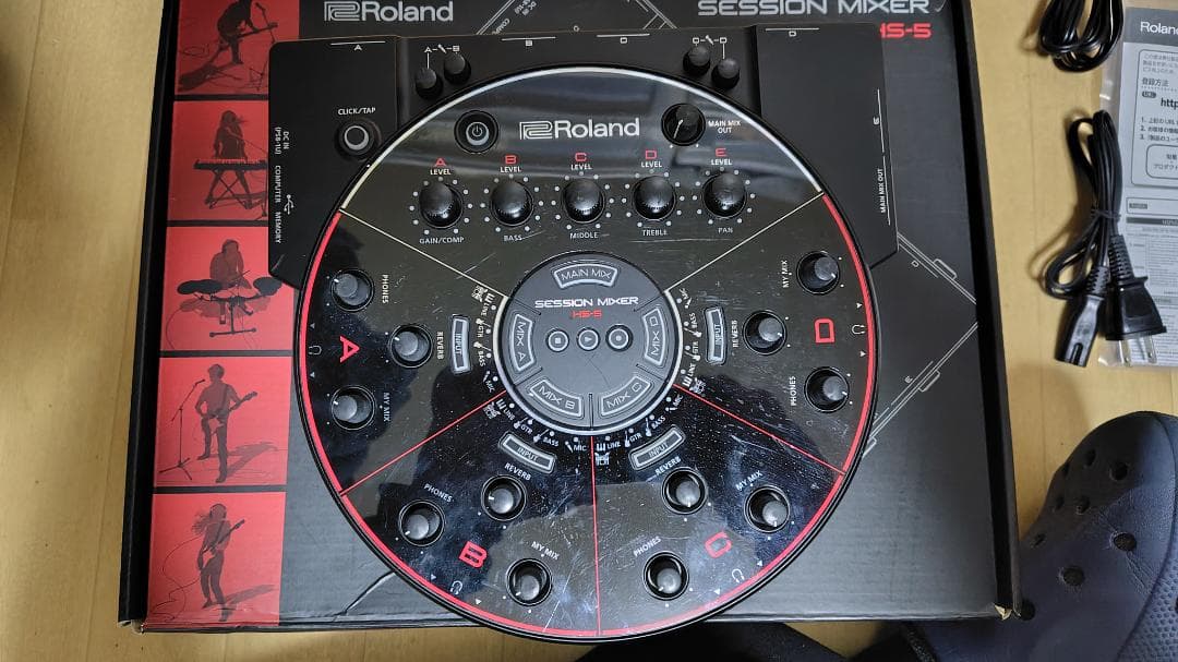 【値下げ】Roland Session Mixer HS-5デジタルミキサー箱有